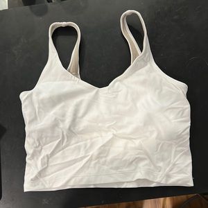 Lululemon yoga align tank white size 6